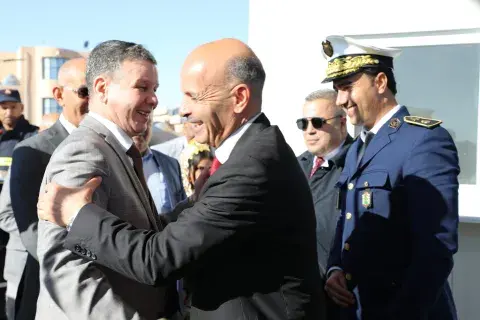 بوغلاف يستقبل بالوادي المدير العام للديوان الوطني للحماية المدنية التونسية