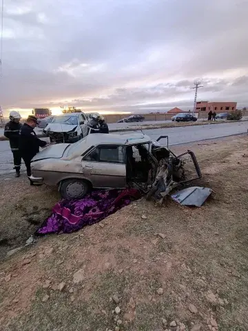 المسيلة: وفاة شخص وإصابة 9 آخرين في حادث مرور بأولاد سيدي إبراهيم