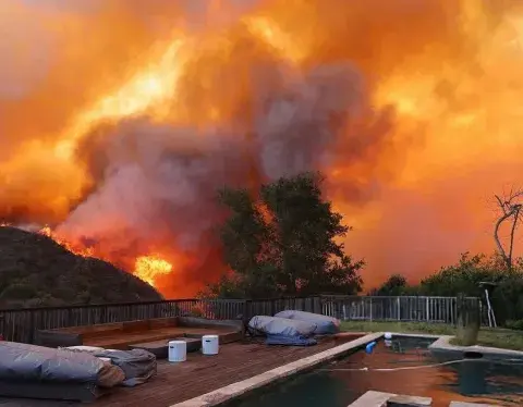 الولايات المتحدة: حرائق كاليفورنيا تكبد شركات التأمين خسائر قد تصل إلى 50 مليار دولار